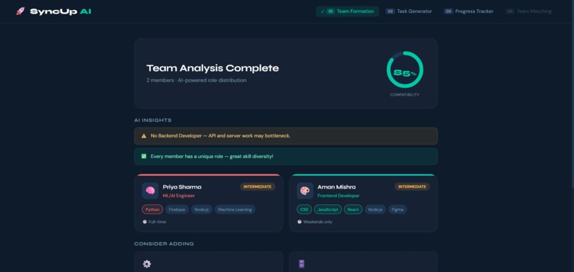 SyncUp AI – screenshot 3