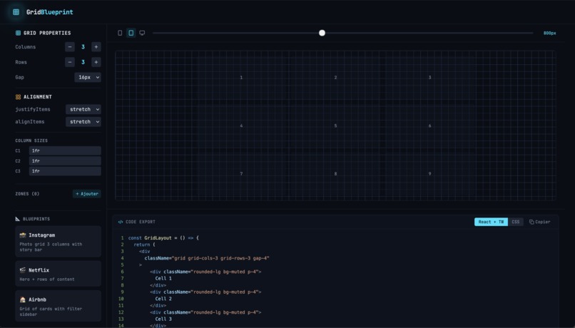 GridBlueprint – screenshot 1