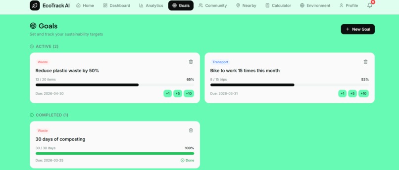 ECOTRACK  AI  – screenshot 3
