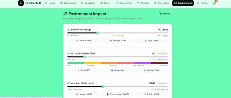 ECOTRACK  AI  – screenshot 6