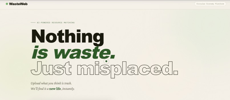 Waste Web – screenshot 1