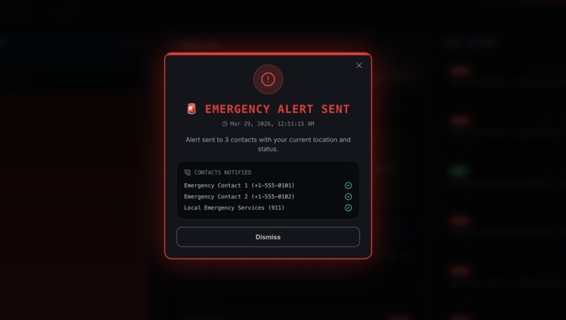 SafeRide – screenshot 3