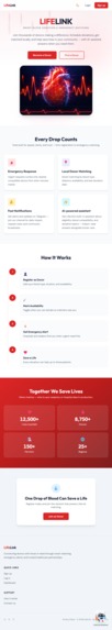 LifeLink – AI Blood Donation & Emergency Matcher – screenshot 3