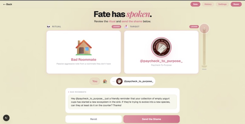 Shame.ai – screenshot 1