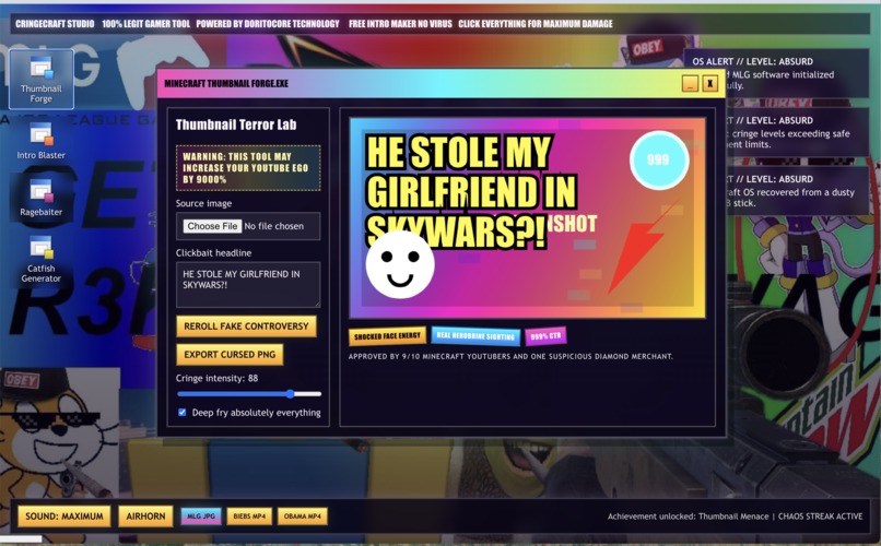 CringeCraft Studio – screenshot 1