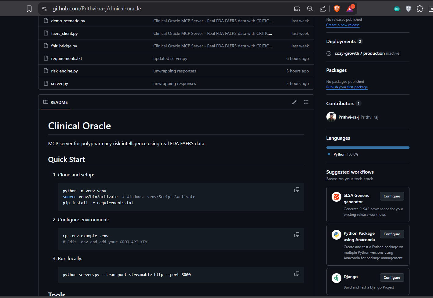 Clinical Oracle | Devpost