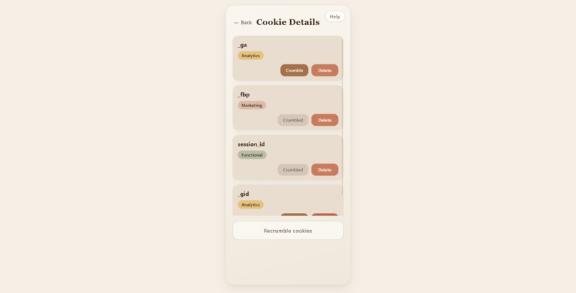 Cookie Crumblr – screenshot 3