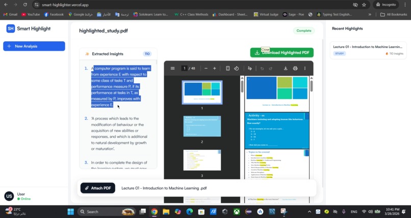 Smart PDF Highlighter – screenshot 5