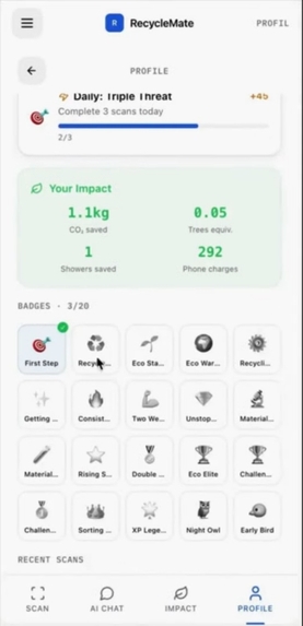 RecycleMate – AI-Powered Waste Sorting Assistant – screenshot 10
