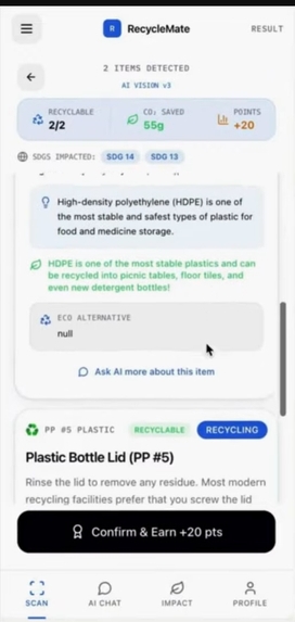 RecycleMate – AI-Powered Waste Sorting Assistant – screenshot 11