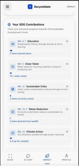 RecycleMate – AI-Powered Waste Sorting Assistant – screenshot 12