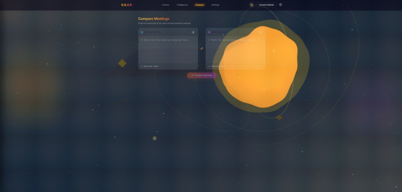 S.N.A.P. (Semantic Notes & Action Processor) – screenshot 4