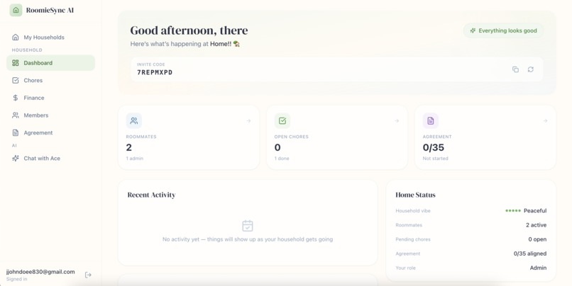 RoomieSyncAI – screenshot 4