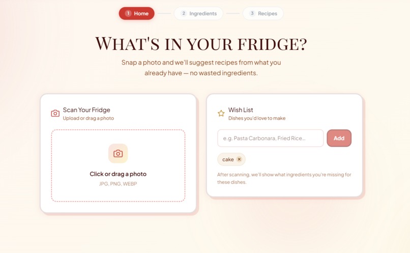 FridgeChef – screenshot 2