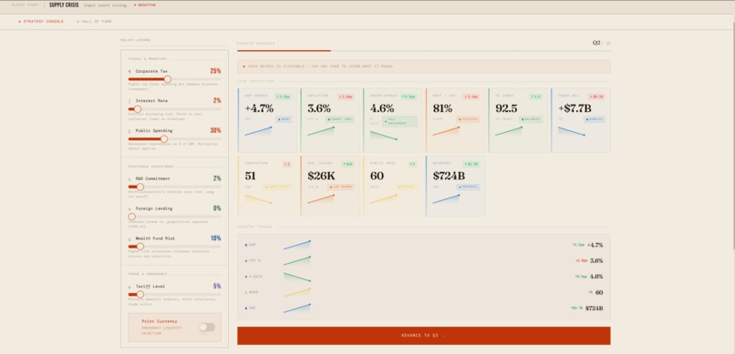 EconoQuest – screenshot 3