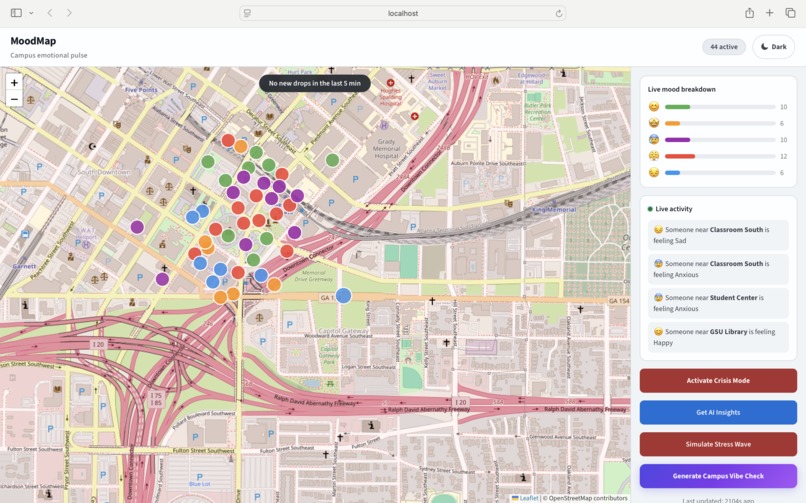MoodMap – screenshot 1