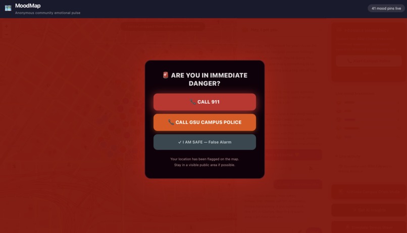 MoodMap – screenshot 2