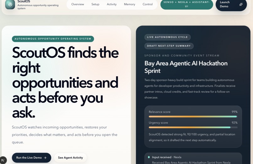 scoutOS – screenshot 3