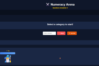 Numeracy Arena / Table 24