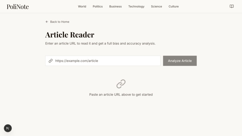 PoliNote – screenshot 2