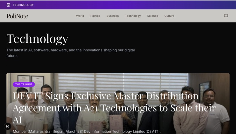 PoliNote – screenshot 1