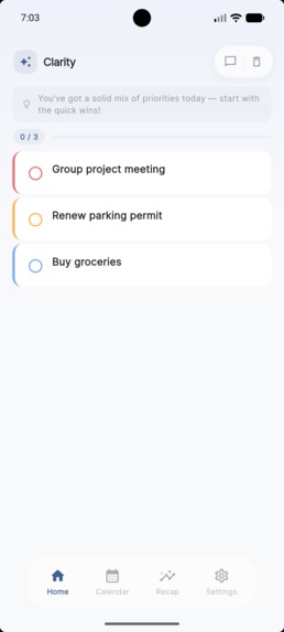 Clarity – screenshot 4