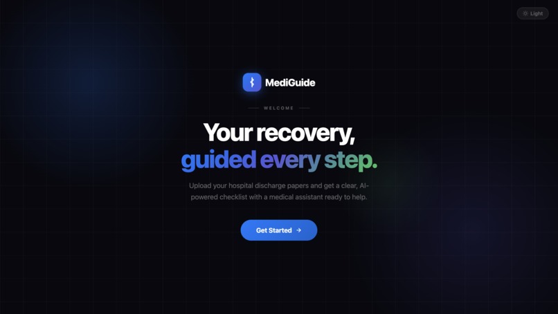 MediGuide – screenshot 1