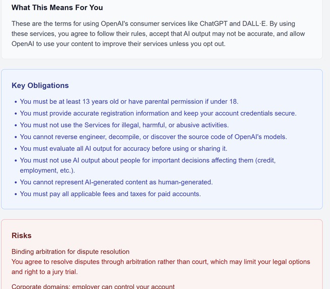 LegalEase – screenshot 2