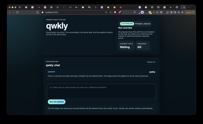 qwkly – screenshot 1