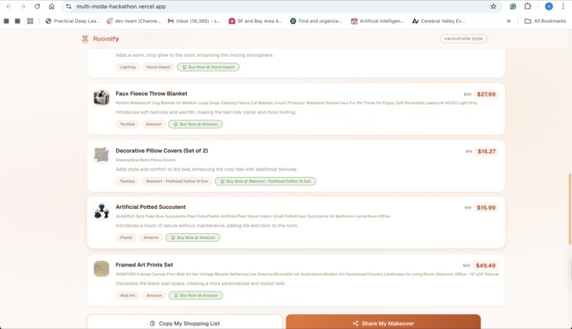 Roomify – screenshot 1
