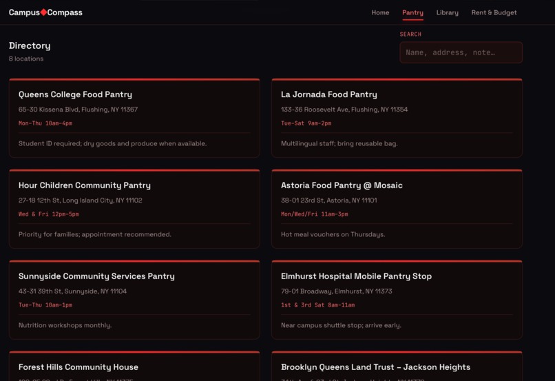 CampusCompass – screenshot 3