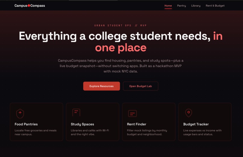 CampusCompass – screenshot 1