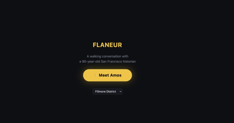 Your Flaneur Tour du Jour – screenshot 1