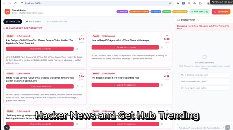 Trend Radar – screenshot 1