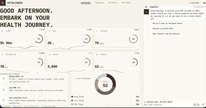 VitalCoach.ai – screenshot 1