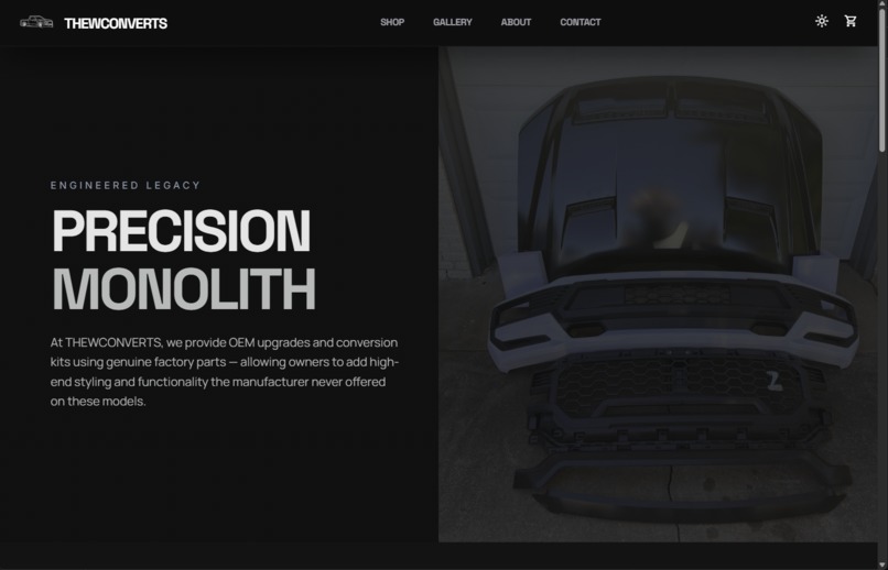 Thewconverts LLC Website – screenshot 3