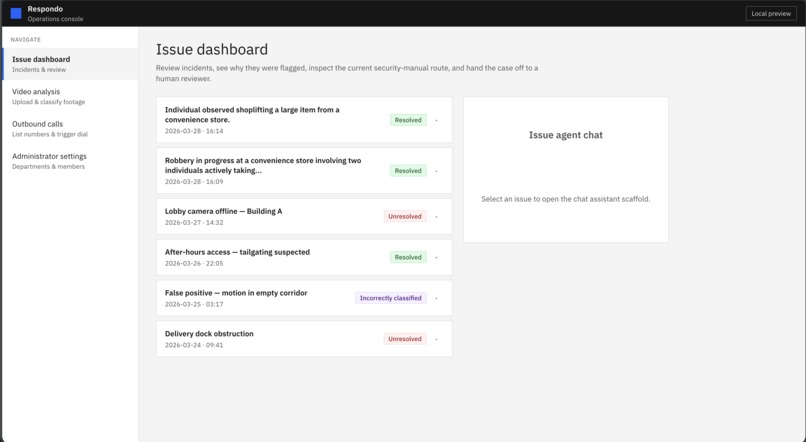 Respondo – screenshot 1