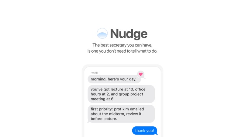 Nudge – screenshot 1