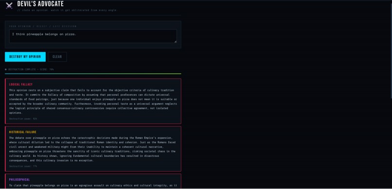 OverThinkOS – screenshot 2