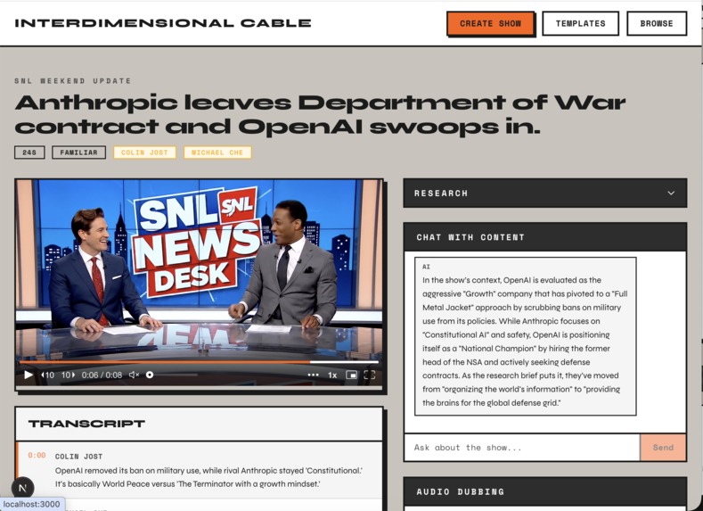 interdimensional cable – screenshot 1