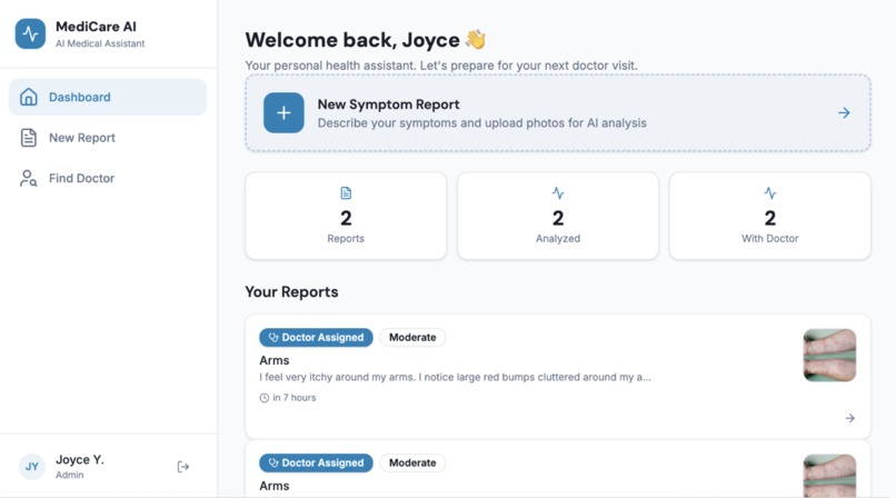 MediCareAI – screenshot 1