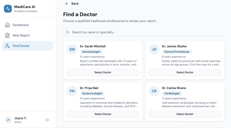 MediCareAI – screenshot 5