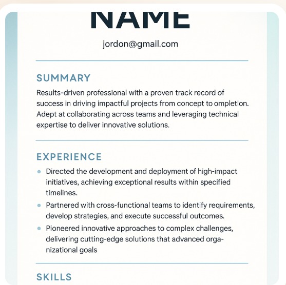 Resume Pro – screenshot 2