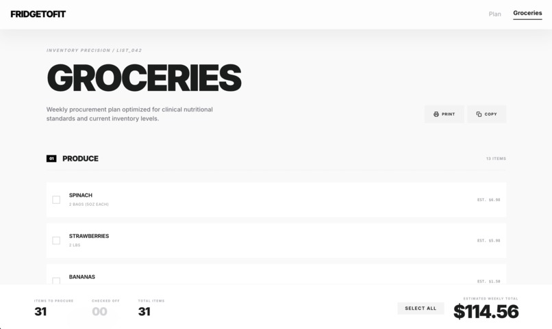 FridgeToFit – screenshot 2