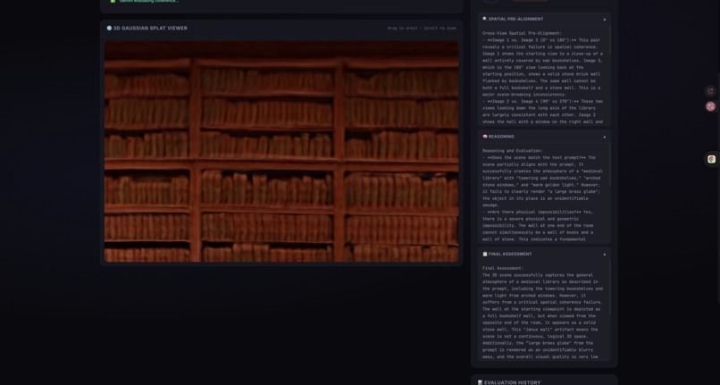 Auto-Eval3D: Spatial Coherence Evaluator – screenshot 3