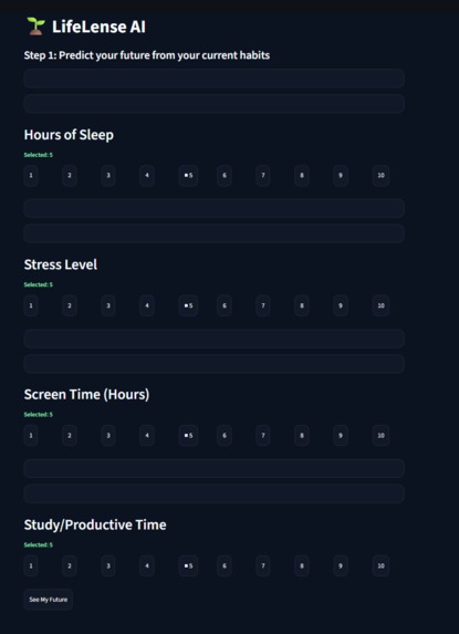 LifeLense AI – screenshot 1