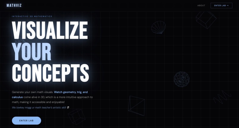 MathViz (Table 20) – screenshot 1