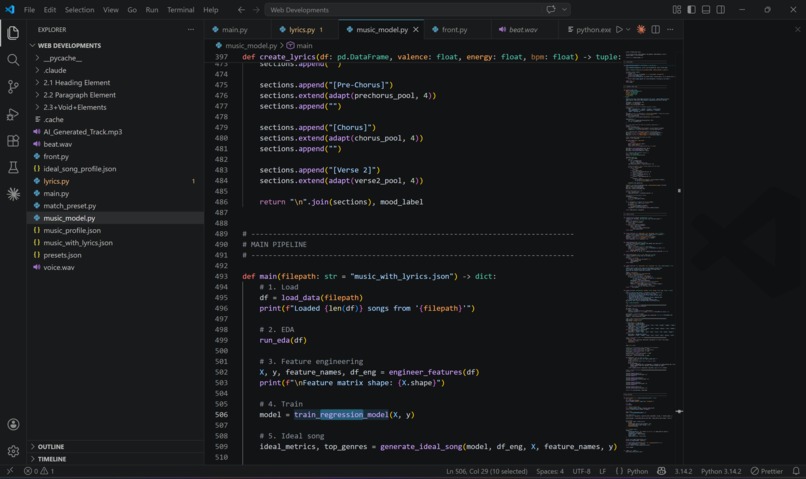 Table 19 - VibeSync – screenshot 2