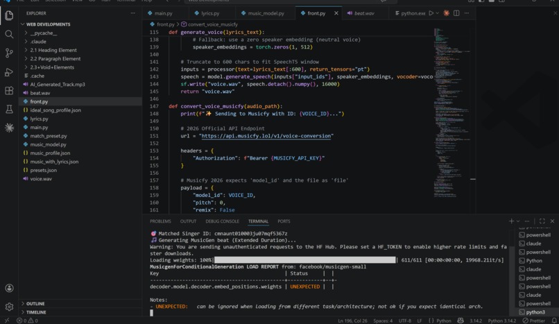 Table 19 - VibeSync – screenshot 3