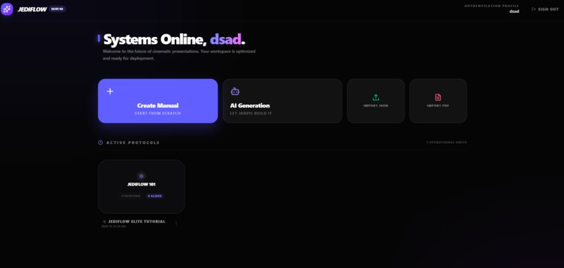 JediFlow AI: The Neural Command Center – screenshot 2